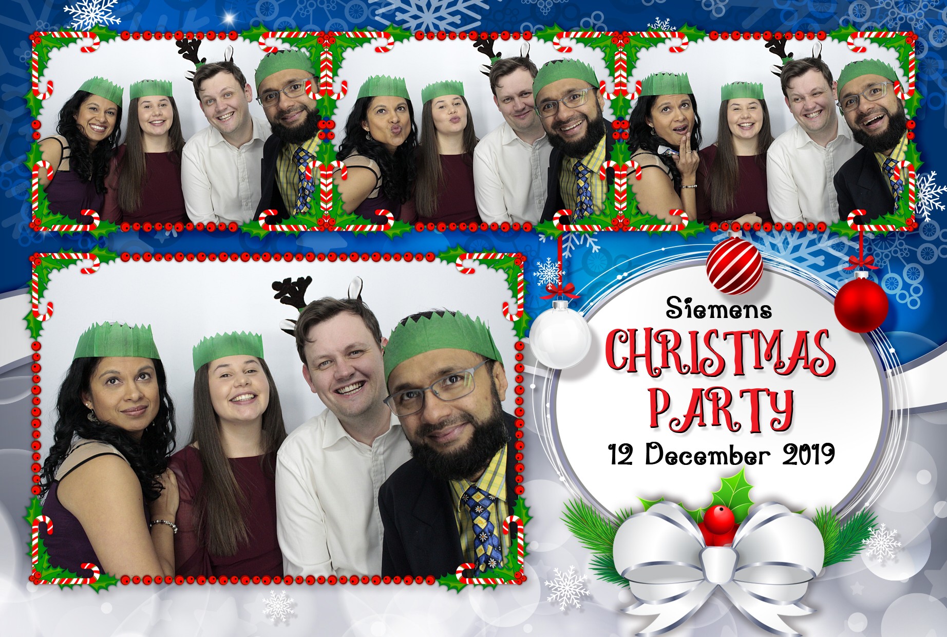 Siemens Christmas Party | View more photos from the event at gallery.myphotoboothexperience.co.uk/u/MyPhotoBoothExperienceLtd/Siemens-Christmas-Party-0
